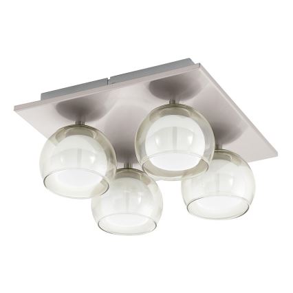 Eglo - Náhradní sklo k lustru a stropnímu svítidlu ROMAGNESE pr. 5,5 cm vnitřní/mléčné