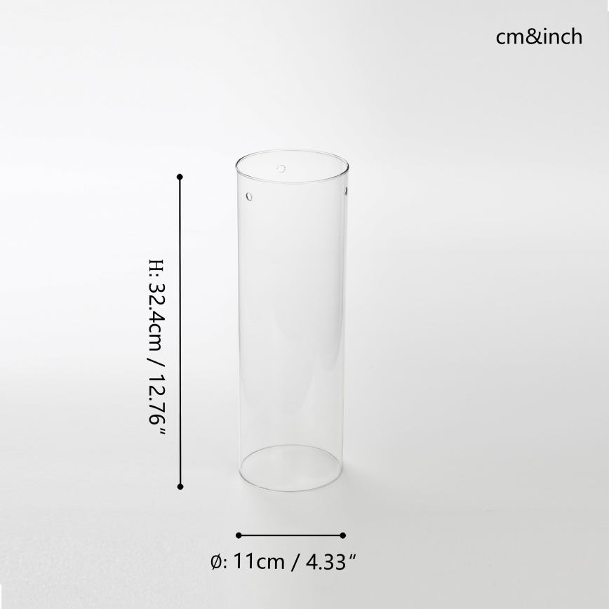 Eglo - Náhradní sklo k lustru PINTO pr. 11 cm vnější