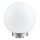 Eglo - Náhradní sklo k venkovní lampě a nástěnnému svítidlu NISIA pr. 20 cm