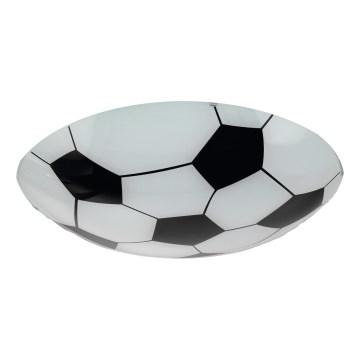 Eglo - Náhradní sklo ke stropnímu svítidlu TABARA E27 pr. 25 cm fotbalový míč