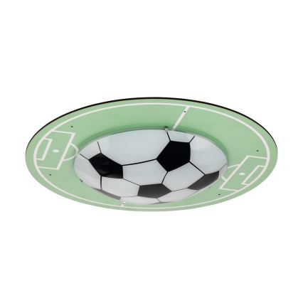 Eglo - Náhradní sklo ke stropnímu svítidlu TABARA E27 pr. 25 cm fotbalový míč