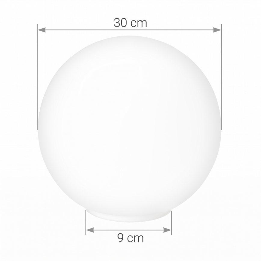 Eglo - Náhradní sklo k lustru RONDO pr. 30 cm
