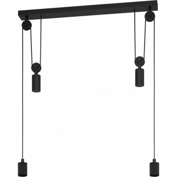 Eglo - Napájecí kabel WINKWORTH 2xE27/40W/230V černá