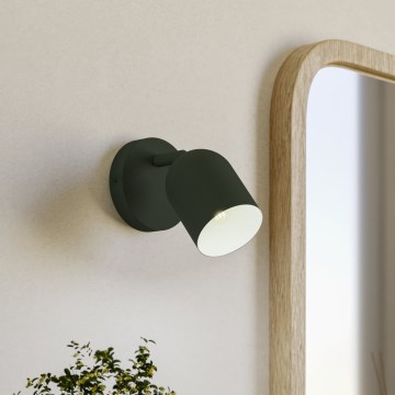 Eglo - Nástěnné bodové svítidlo 1xE14/40W/230V zelená