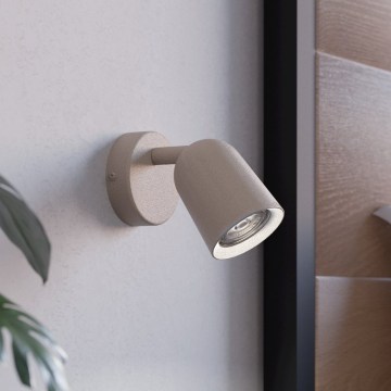 Eglo - Nástěnné bodové svítidlo 1xGU10/5W/230V béžová