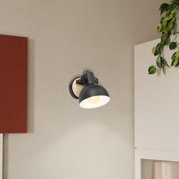 Eglo - Nástěnné svítidlo 1xE27/28W/230V - FSC certifikováno