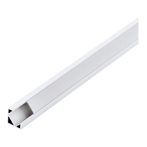 Eglo - Nástěnný profil pro LED pásky CORNER 18x18x1000 mm
