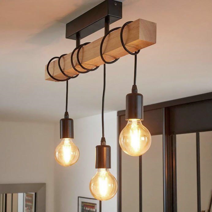 Eglo - Přisazený lustr TOWNSHEND 3xE27/60W/230V