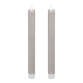 Eglo - SADA 2x LED Svíčka LED/1xAAA 24,5 cm šedá