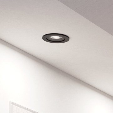 Eglo - SADA 3x LED Podhledové bodové svítidlo 1xGU10/4,5W/230V černá