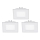 Eglo - SADA 3x LED Podhledové svítidlo FUEVA 1 1xLED/2,7W/230V