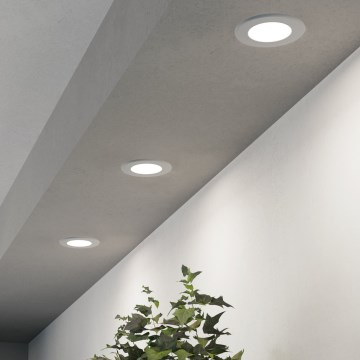 Eglo - SADA 3x LED Podhledové svítidlo LED/3,7W/230V 2700/4000/6500K pr. 8,8 cm bílá