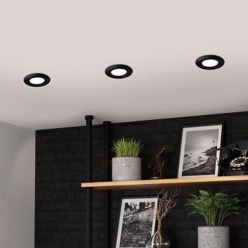 Eglo - SADA 3x LED Podhledové svítidlo PENETO 1xGU10/4,6W/230V