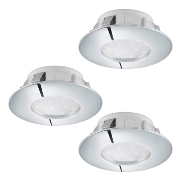 Eglo - SADA 3x LED podhledové svítidlo PINEDA 1xLED/4,9W/230V