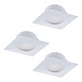 Eglo - SADA 3x LED podhledové svítidlo PINEDA 1xLED/6W/230V