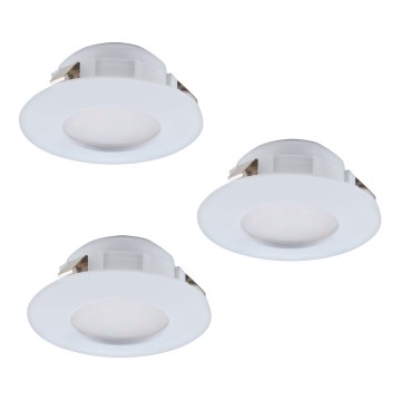 Eglo - SADA 3x LED podhledové svítidlo PINEDA 1xLED/6W/230V