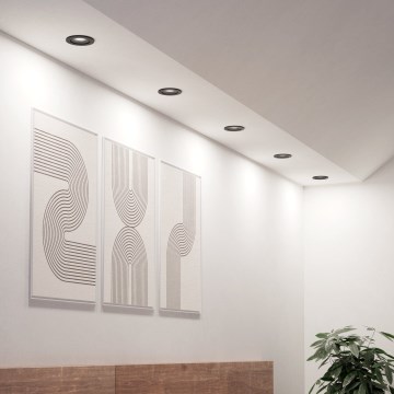 Eglo - SADA 5x LED Podhledové bodové svítidlo LED/4,8W/230V 2700/4000/6500K černá