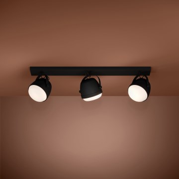 Eglo Stars of Light - Bodové svítidlo 3xE27/28W/230V černá