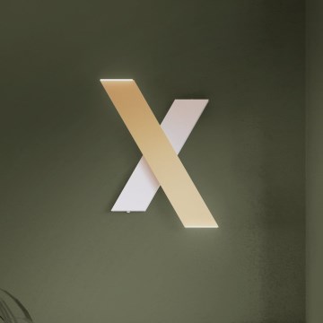 Eglo Stars of Light - LED Nástěnné svítidlo 2xLED/5W/230V 3000K zlatá/bílá