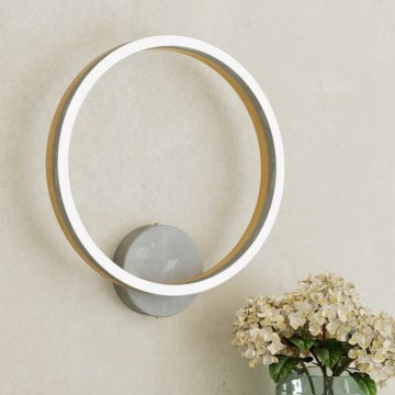 Eglo Stars of Light - LED Nástěnné svítidlo LED/12W/230V 3000K šedá/dub