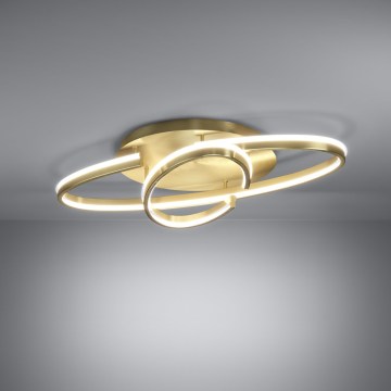 Eglo Stars of Light - LED Stmívatelné stropní svítidlo LED/40W/230V 2200-6500K zlatá + dálkové ovládání