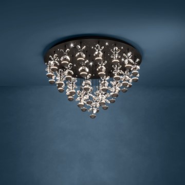 Eglo Stars of Light - LED Stmívatelné stropní svítidlo LED/77,4W/230V 3000K černá