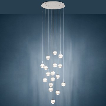 Eglo Stars of Light - LED Stmívatelný lustr na lanku 17xLED/5W/230V