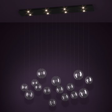 Eglo Stars of Light - LED Stmívatelný lustr na lanku 8xLED/4,2W/230V 3000K čirá