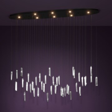 Eglo Stars of Light - LED Stmívatelný lustr na lanku 8xLED/4,2W/230V 3000K čirá