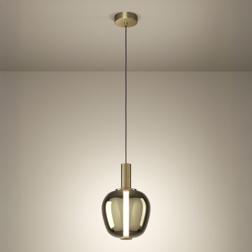 Eglo Stars of Light - LED Stmívatelný lustr na lanku LED/6W/230V + LED/1,6W zlatá