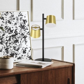 Eglo Stars of Light - LED Stolní lampa 2xGU10/4,6W/230V 3000K zlatá