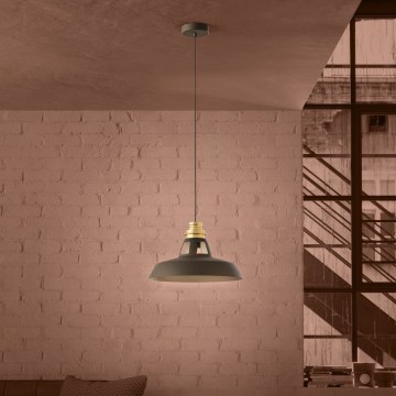 Eglo Stars of Light - Lustr na lanku 1xE27/40W/230V černá/zlatá