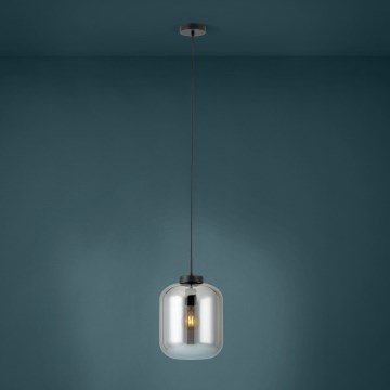 Eglo Stars of Light - Lustr na lanku 1xE27/40W/230V pr. 25 cm kouřová