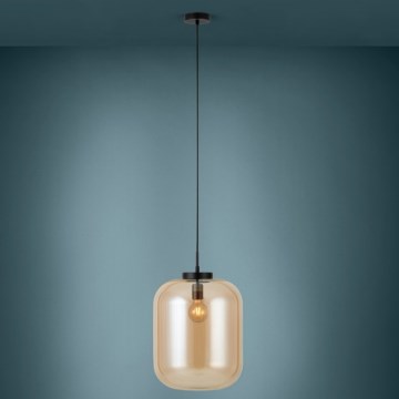 Eglo Stars of Light - Lustr na lanku 1xE27/40W/230V pr. 35 cm béžová