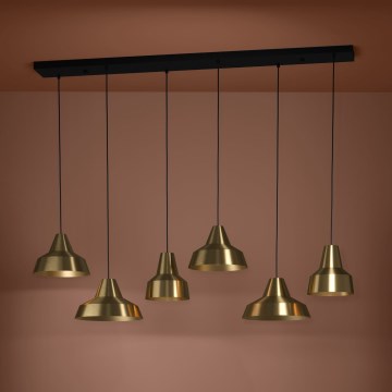 Eglo Stars of Light - Lustr na lanku 6xE27/40W/230V zlatá