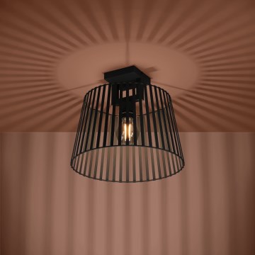 Eglo Stars of Light - Stropní svítidlo 1xE27/40W/230V černá