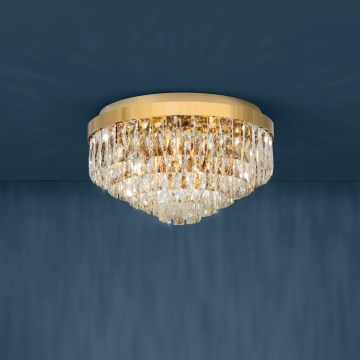 Eglo Stars of Light - Stropní svítidlo 8xE14/40W/230V zlatá