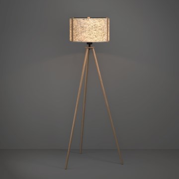 Eglo - Stojací lampa 1xE27/25W/230V béžová