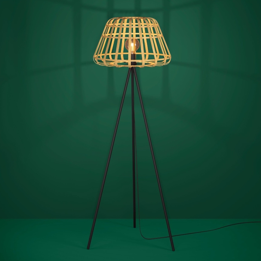 Eglo - Stojací lampa 1xE27/40W/230V bambus