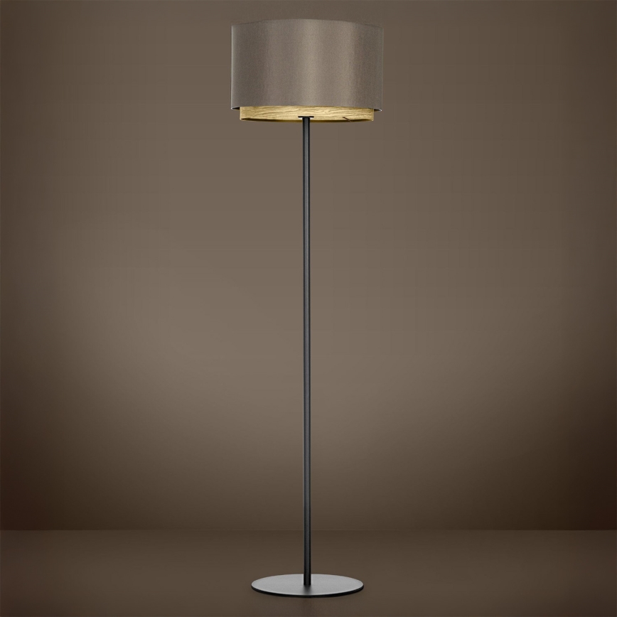 Eglo - Stojací lampa 1xE27/40W/230V hnědá