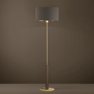 Eglo - Stojací lampa 1xE27/40W/230V hnědá/zlatá