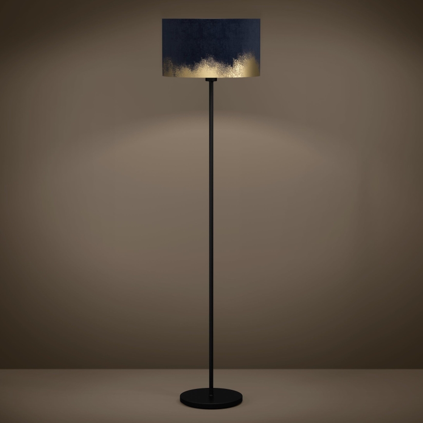 Eglo - Stojací lampa 1xE27/40W/230V modrá/zlatá