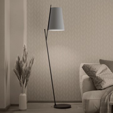 Eglo - Stojací lampa 1xE27/40W/230V šedá