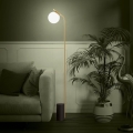 Eglo - Stojací lampa 1xE27/40W/230V zlatá