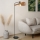 Eglo - Stojací lampa 1xE27/42W/230V hnědá/černá