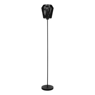 Eglo - Stojací lampa 1xE27/60W/230V černá
