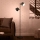 Eglo - Stojací lampa 2xE27/28W/230V černá