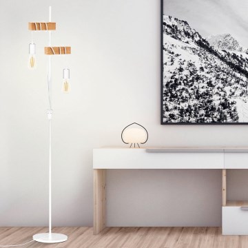 Eglo - Stojací lampa TOWNSHEND 2xE27/10W/230V