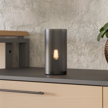 Eglo - Stolní lampa 1xE14/40W/230V černá