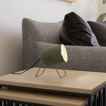 Eglo - Stolní lampa 1xE14/8W/230V zelená